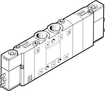 Распределитель с электроуправлением Festo CPE14-M1BH-5/3B-1/8