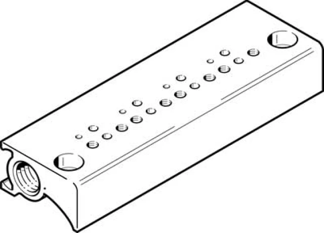 Плита для блочного монтажа Festo MHP1-P2-2