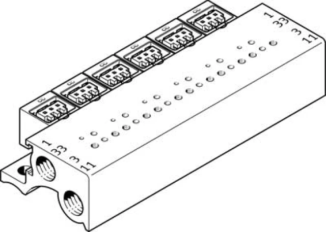 Плита для блочного монтажа Festo MHP1-PR2-3-PI