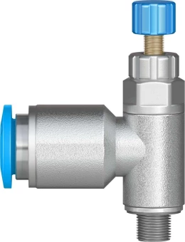 Дроссель с обратным клапаном Festo GRLA-M5-QS-6-RS-D