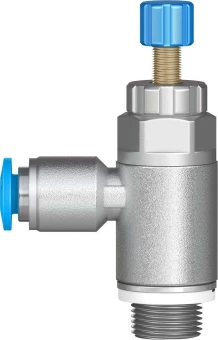Дроссель с обратным клапаном Festo GRLA-1/8-QS-4-RS-D