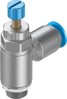 Дроссель с обратным клапаном Festo GRLA-1/8-QS-6-RS-D