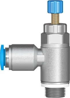 Дроссель с обратным клапаном Festo GRLA-1/8-QS-6-RS-D