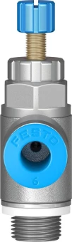 Дроссель с обратным клапаном Festo GRLA-1/8-QS-6-RS-D