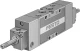 Распределитель с электроуправлением Festo MFH-5/3G-1/4-B