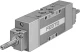 Распределитель с электроуправлением Festo JMFH-5-1/4-S-B