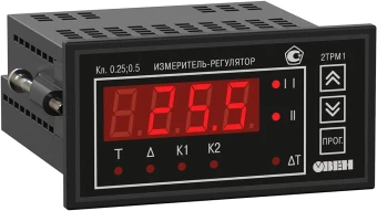 Двухканальный регулятор ОВЕН 2ТРМ1-Щ2.У.ТР с универсальным входом