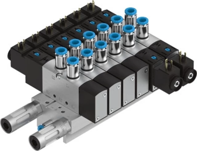 Блок распределителей с монтажом на плиту Festo VTUS-20