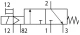 Распределитель с электроуправлением Festo VUVS-LT20-M32C-MZD-G18-F7
