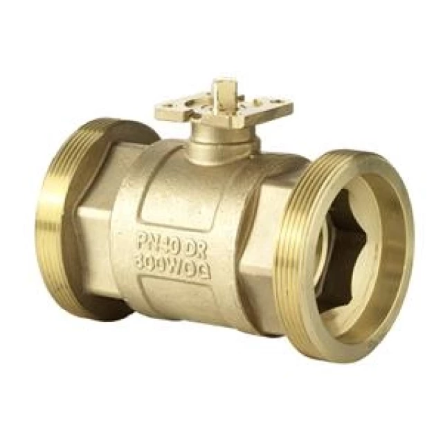 2-ходовой шаровой клапан, внешняя резьба Siemens VAG61.50-40 S55230-V118