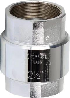 Клапан обратный пружинный резьбовой латунный Genebre 3122-07 Ру18 Ду32 (PN18 DN32 )