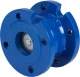 Клапан обратный дисковый фланцевый чугунный Genebre 2450-11 Ру16 Ду80 (PN16 DN80 )