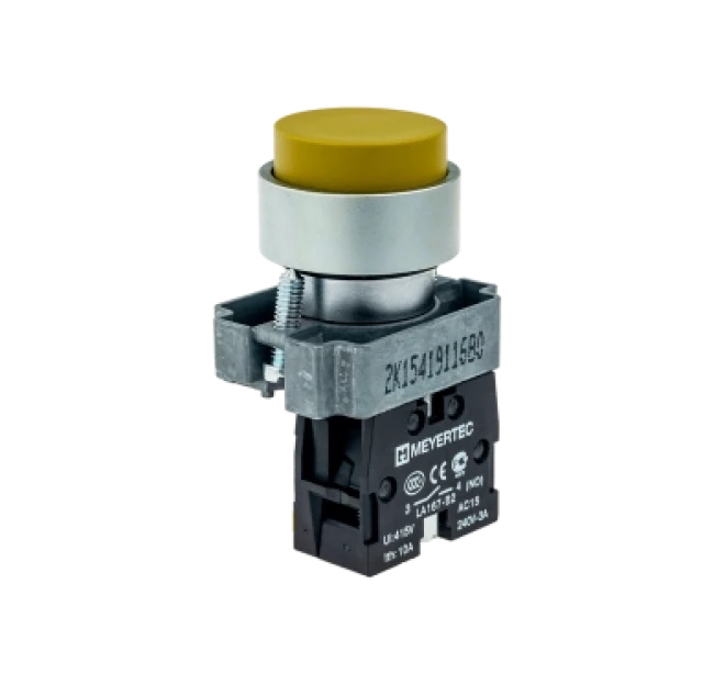 Кнопка с выступающим толкателем с пружинным возвратом MEYERTEC MTB2-BLZ115