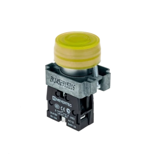 Кнопка с защитным кожухом с пружинным возвратом MEYERTEC MTB2-BPZ115