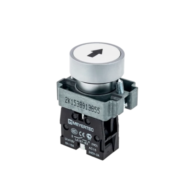 Кнопка с маркировкой с пружинным возвратом MEYERTEC MTB2-BAZ11334