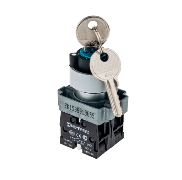 Переключатель с ключом MEYERTEC MTB2-BGZ133