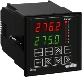 Восьмиканальный измеритель с аварийной сигнализацией ОВЕН УКТ38-Щ4-ТПП