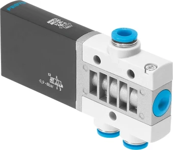 Распределитель с электроуправлением Festo MHE3-MS1H-3/2G-QS-6