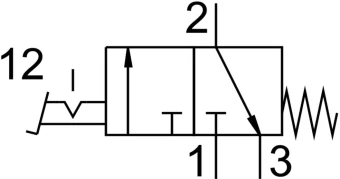 Пневмопедаль Festo FPB-3-1/4