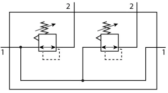 Коллектор регуляторов давления Festo LRB-1/4-D-7-O-K2-MINI