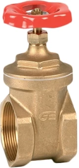 Задвижка клиновая резьбовая латунная Genebre 3220 Ру16 Ду100, (PN16 DN100)