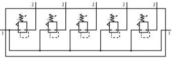 Коллектор регуляторов давления Festo LRB-1/2-D-O-K5-MIDI