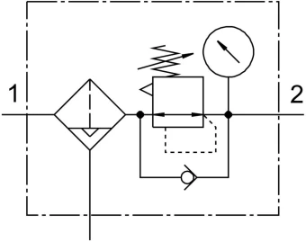 Фильтр-регулятор давления Festo MS6-LFR-3/8-D7-CRV-AS