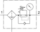Фильтр-регулятор давления Festo MS6-LFR-3/8-D7-CRV-AS