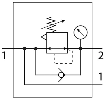 Регулятор давления Festo MS4-LRB-1/4-D6-AS-BD
