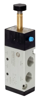 Пневмораспределитель 5/2 с пружинным возвратом KIPVALVE 533-3152