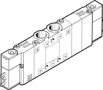 Распределитель с электроуправлением Festo CPE10-M1BH-5/3G-M7-B