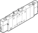 Распределитель с электроуправлением Festo CPE10-M1BH-5/3G-M7-B