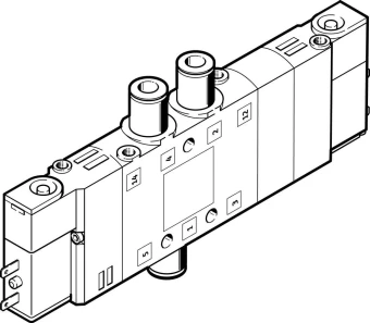 Распределитель с электроуправлением Festo CPE10-M1BH-5/3E-QS6-B