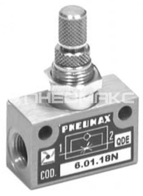Дроссель без обратного клапана Pneumax 6.01.18/1N