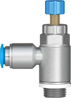 Дроссель с обратным клапаном Festo GRLA-1/4-QS-6-RS-D