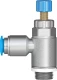 Дроссель с обратным клапаном Festo GRLA-1/4-QS-6-RS-D