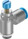 Дроссель с обратным клапаном Festo GRLA-1/4-QS-10-RS-D