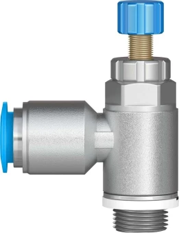 Дроссель с обратным клапаном Festo GRLA-1/4-QS-10-RS-D