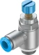 Дроссель с обратным клапаном Festo GRLA-3/8-QS-10-RS-D