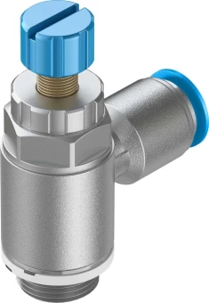 Дроссель с обратным клапаном Festo GRLA-3/8-QS-10-RS-D