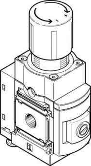 Прецизионный регулятор давления Festo MS6-LRPB-1/2-D4-A8