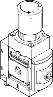 Прецизионный регулятор давления Festo MS6-LRPB