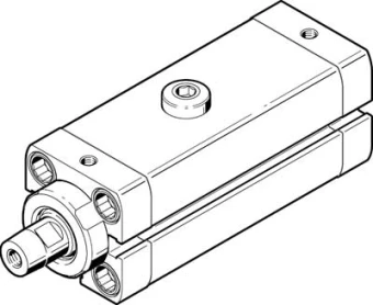 Линейно-поворотный зажим Festo CLR-25-20-R-P-A-K11-R8