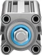 Стандартный пневмоцилиндр Festo DSBC-32-300-D3-PPVA-N3