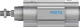 Стандартный пневмоцилиндр Festo DSBC-63-40-D3-PPSA-N3