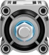 Стандартный пневмоцилиндр Festo DSBC-63-100-D3-PPSA-N3