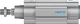 Стандартный пневмоцилиндр Festo DSBC-50-50-D3-PPVA-N3