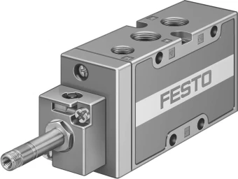 Распределитель с электроуправлением Festo MFH-5-1/4-B-EX
