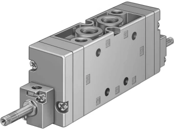 Распределитель с электроуправлением Festo MFH-5/3B-3/8-B-EX