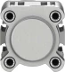 Стандартный пневмоцилиндр Festo DSBC-40-50-D3-PPSA-N3